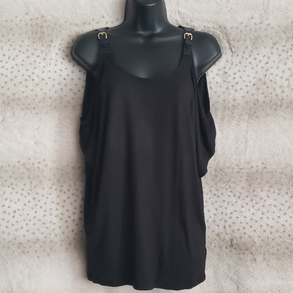 Michael Kors cold-shoulder top